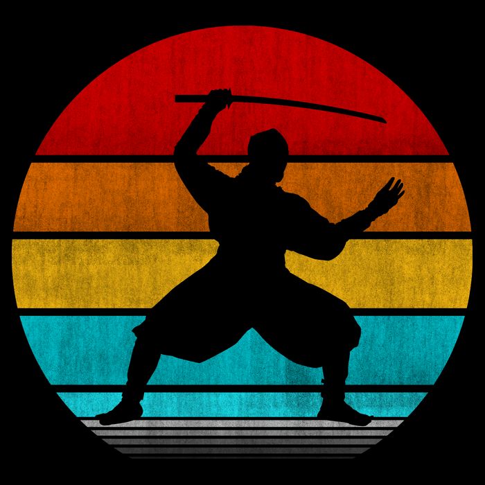 Retro Vintage Ninja Bag