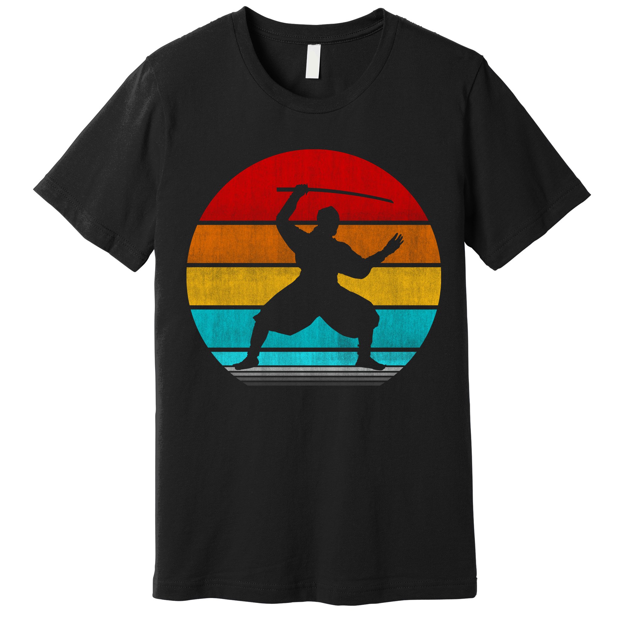 Retro Vintage Ninja Premium T-Shirt