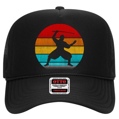 Retro Vintage Ninja Trucker Hat