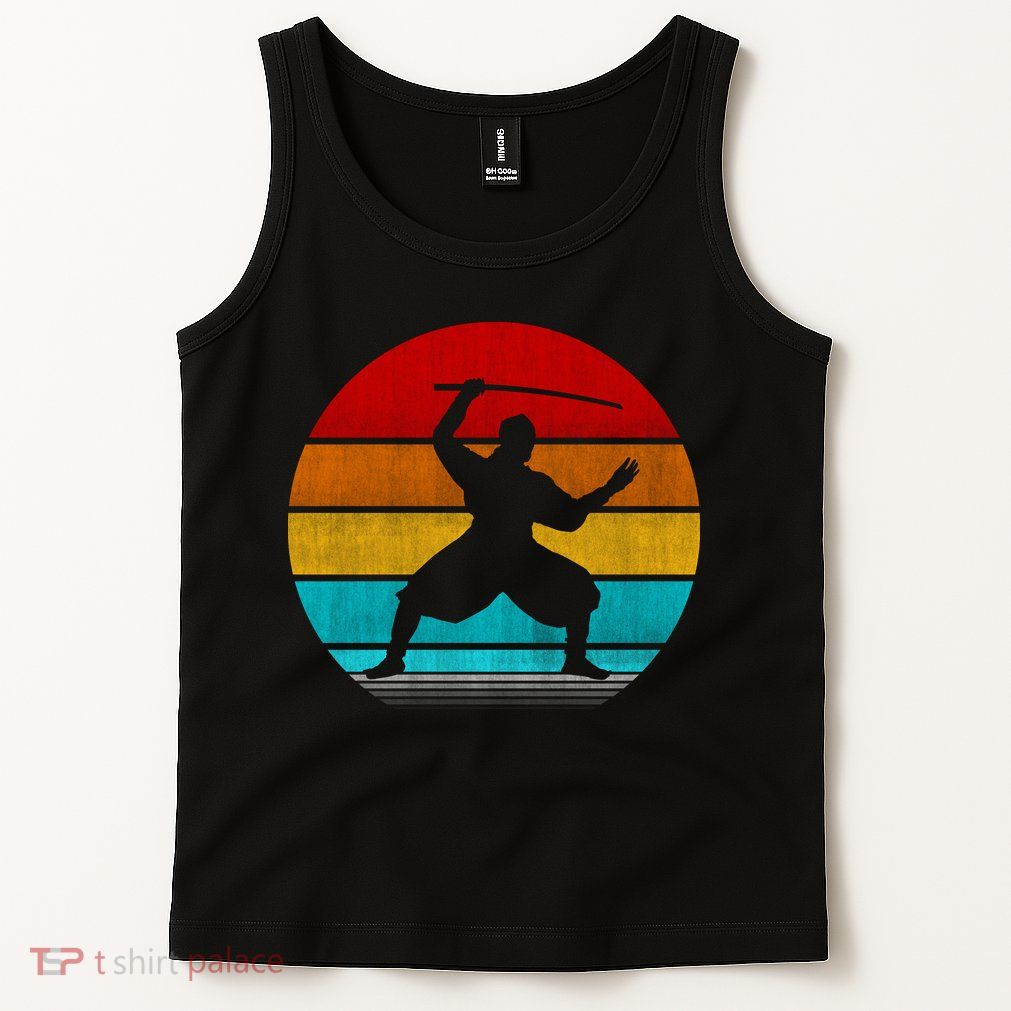 Retro Vintage Ninja Tank Top