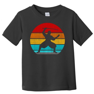 Retro Vintage Ninja Toddler T-Shirt