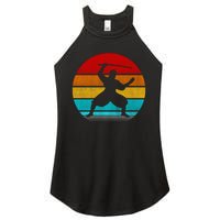 Retro Vintage Ninja Women's Perfect Tri Rocker Tank