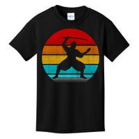 Retro Vintage Ninja Kids T-Shirt