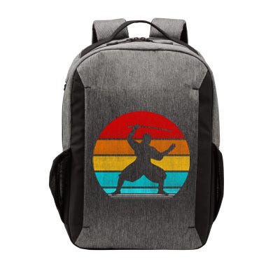 Retro Vintage Ninja Vector Backpack