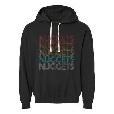 Retro Vintage Nuggets Garment-Dyed Fleece Hoodie