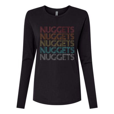 Retro Vintage Nuggets Womens Cotton Relaxed Long Sleeve T-Shirt