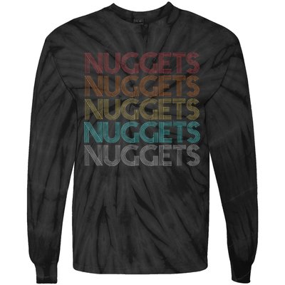 Retro Vintage Nuggets Tie-Dye Long Sleeve Shirt