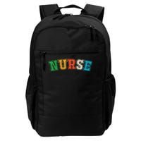 retro vintage Nurse, registred Nurse, LPN and nurse school Daily Commute Backpack