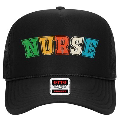 retro vintage Nurse, registred Nurse, LPN and nurse school Trucker Hat