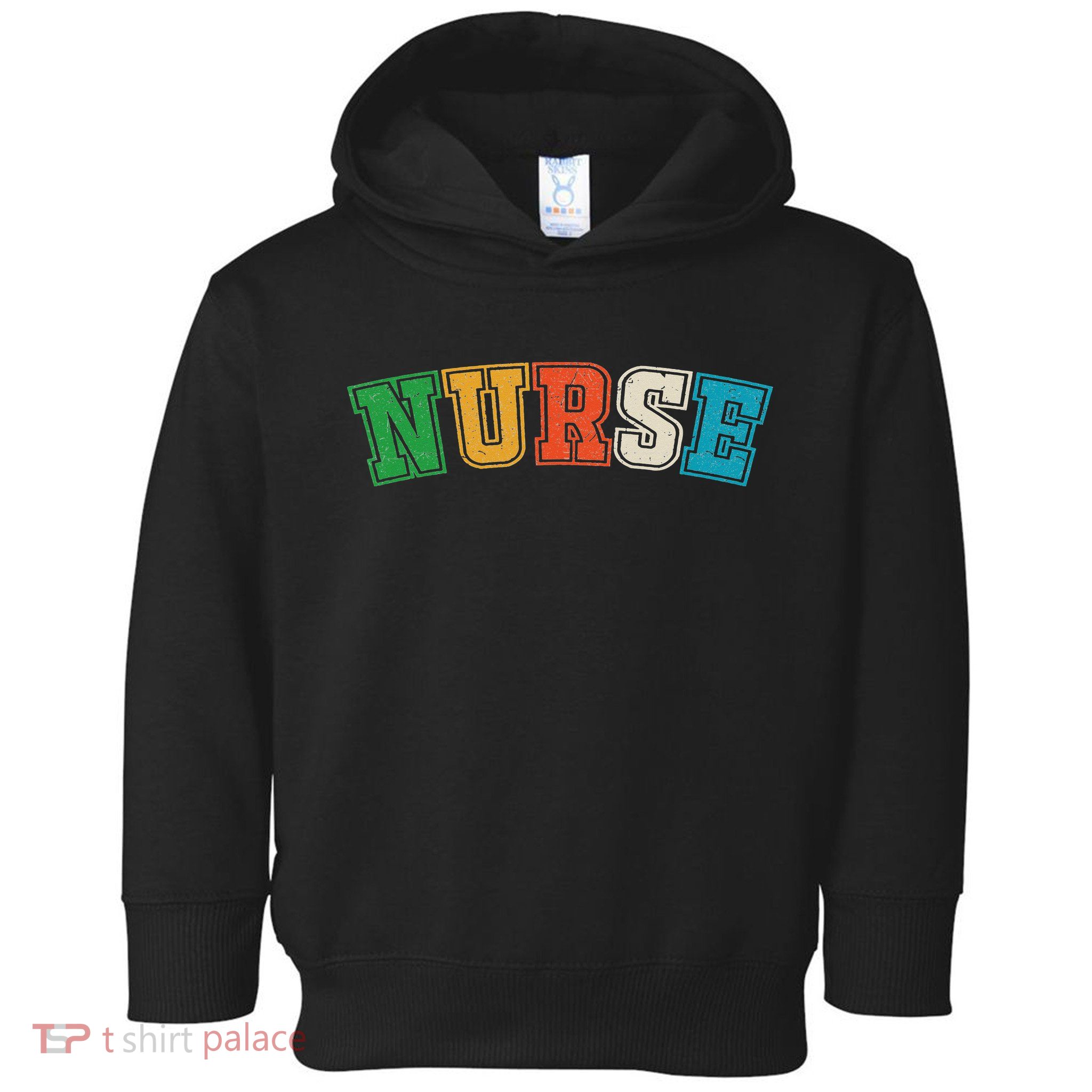 retro vintage Nurse, registred Nurse, LPN and nurse school Toddler Hoodie