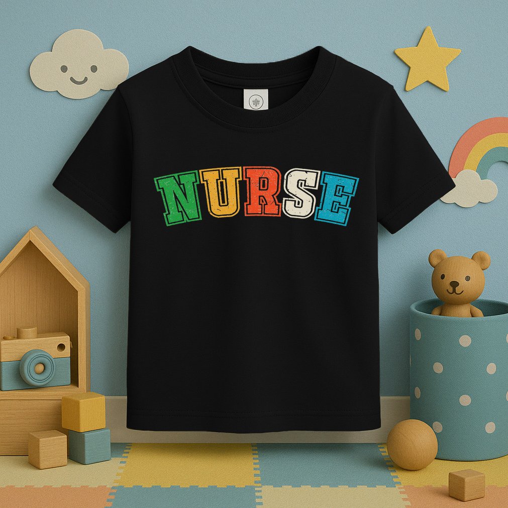 retro vintage Nurse, registred Nurse, LPN and nurse school Toddler T-Shirt