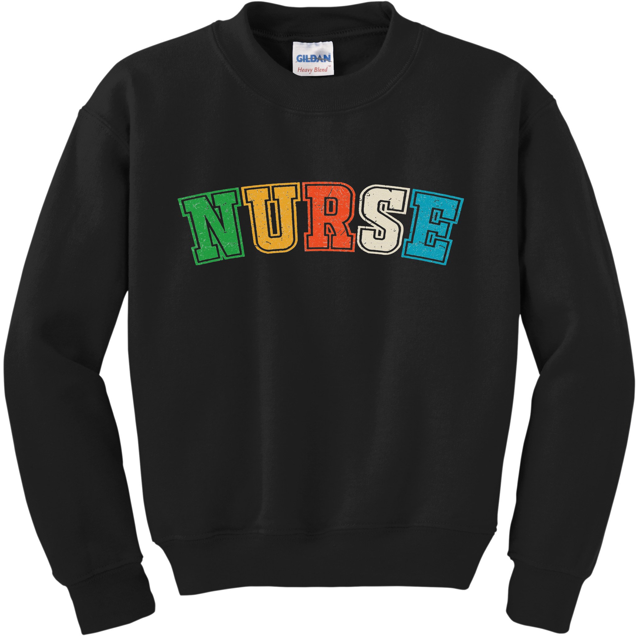 retro vintage Nurse, registred Nurse, LPN and nurse school Kids Sweatshirt