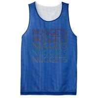 Retro Vintage Nuggets Mesh Reversible Basketball Jersey Tank