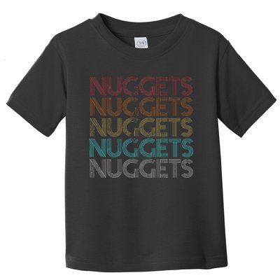 Retro Vintage Nuggets Toddler T-Shirt