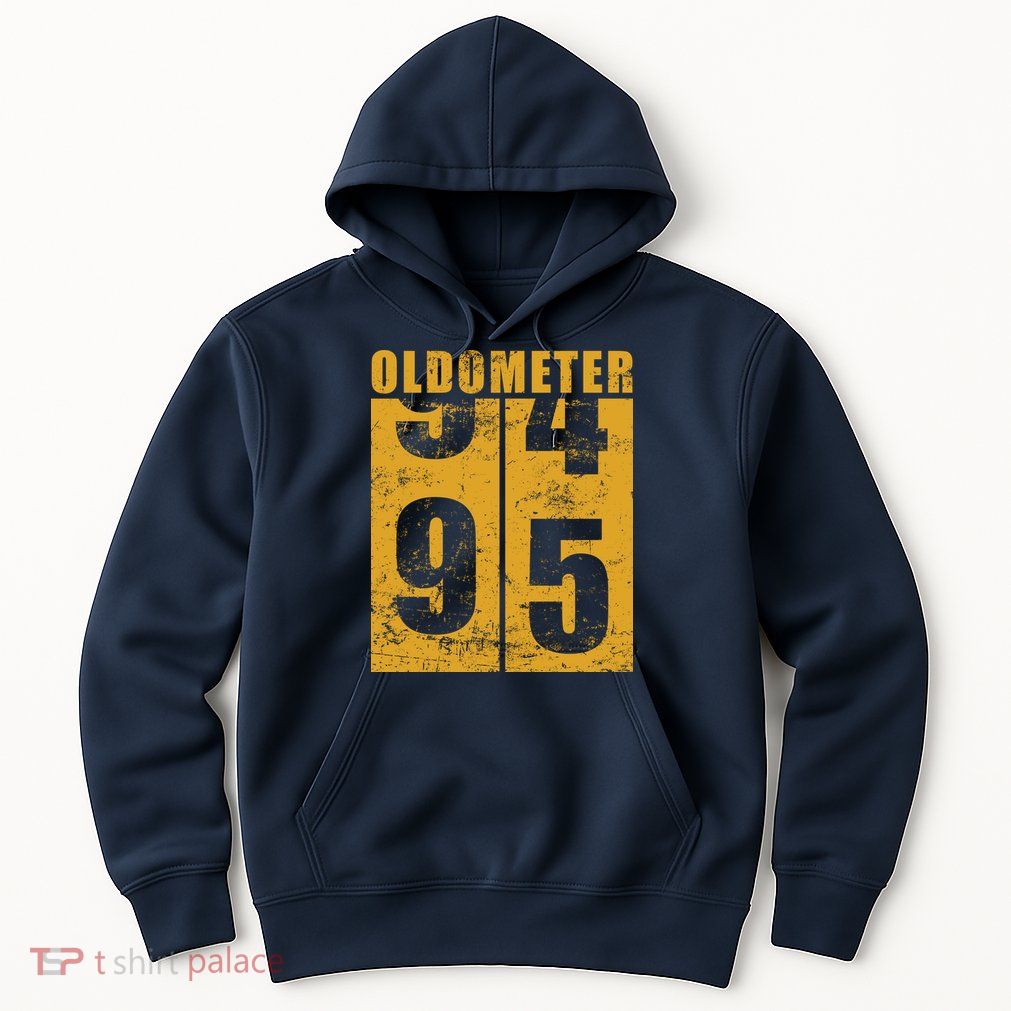 Retro Vintage Oldometer 95 Years Old Hoodie