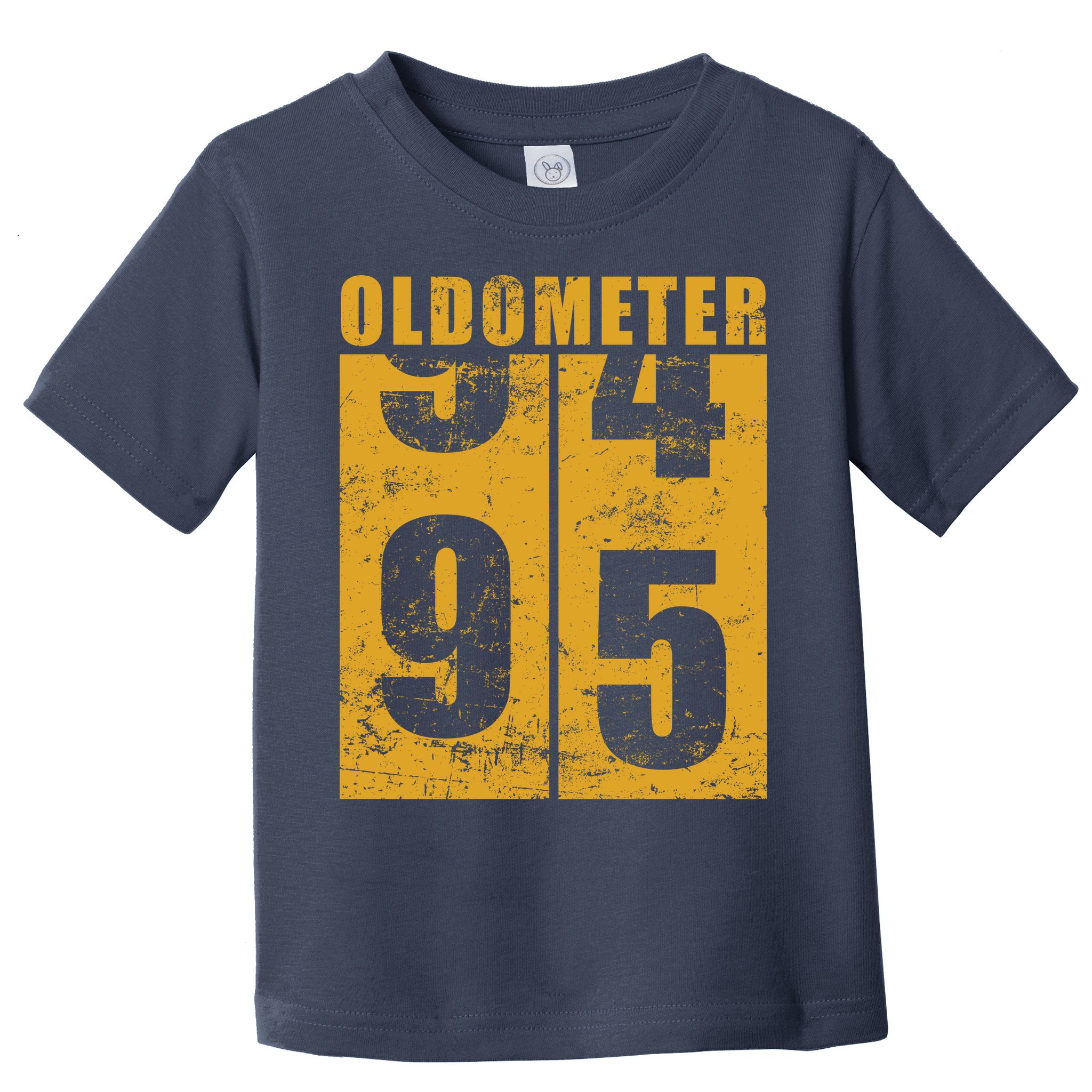 Retro Vintage Oldometer 95 Years Old Toddler T-Shirt