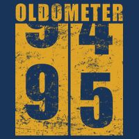 Retro Vintage Oldometer 95 Years Old Toddler T-Shirt