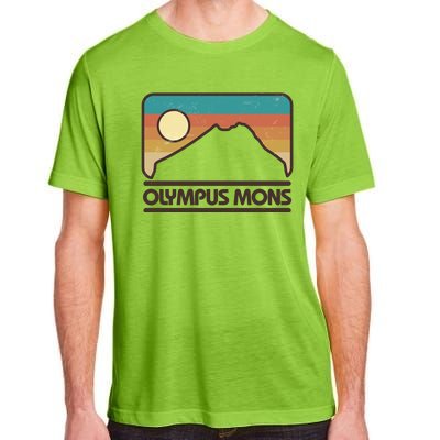 Retro Vintage Olympus Mons Mars Volcano Adult ChromaSoft Performance T-Shirt