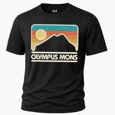 Retro Vintage Olympus Mons Mars Volcano Performance Shirt