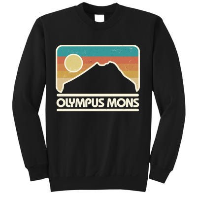 Retro Vintage Olympus Mons Mars Volcano Sweatshirt