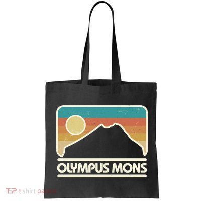 Retro Vintage Olympus Mons Mars Volcano Bag