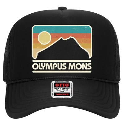 Retro Vintage Olympus Mons Mars Volcano Trucker Hat