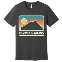 Retro Vintage Olympus Mons Mars Volcano Premium T-Shirt