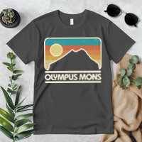 Retro Vintage Olympus Mons Mars Volcano Premium T-Shirt