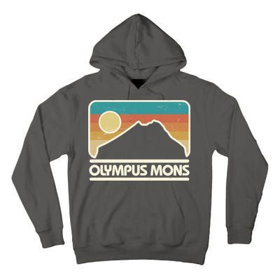 Retro Vintage Olympus Mons Mars Volcano Tall Hoodie