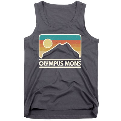 Retro Vintage Olympus Mons Mars Volcano Tank Top