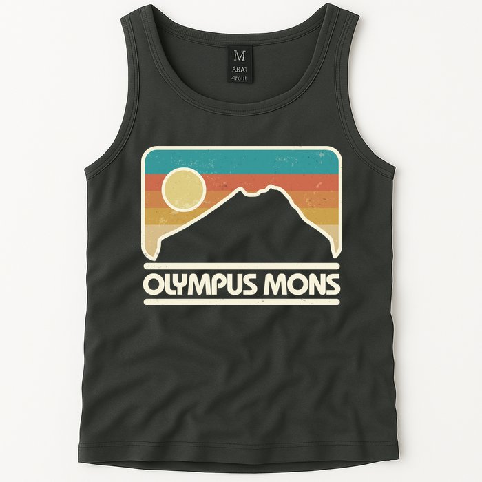 Retro Vintage Olympus Mons Mars Volcano Tank Top