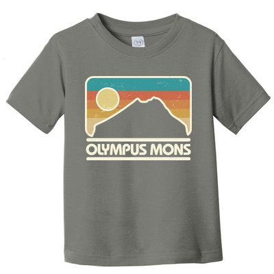 Retro Vintage Olympus Mons Mars Volcano Toddler T-Shirt