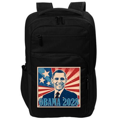 Retro Vintage Obama 2028 Impact Tech Backpack
