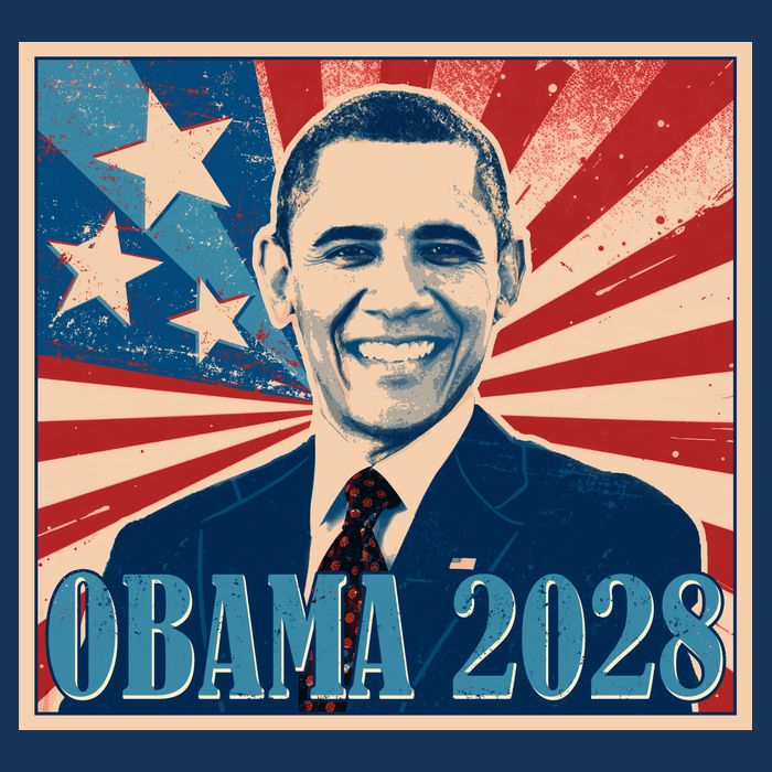 Retro Vintage Obama 2028 T-Shirt