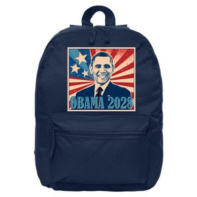 Retro Vintage Obama 2028 16 in Basic Backpack
