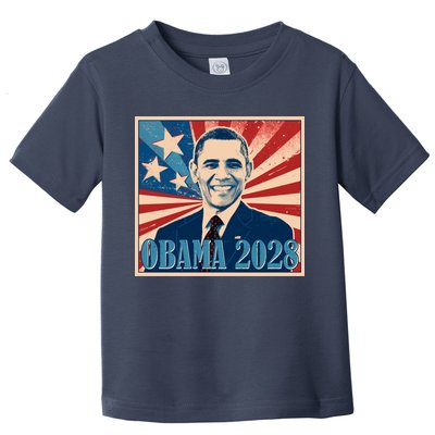 Retro Vintage Obama 2028 Toddler T-Shirt