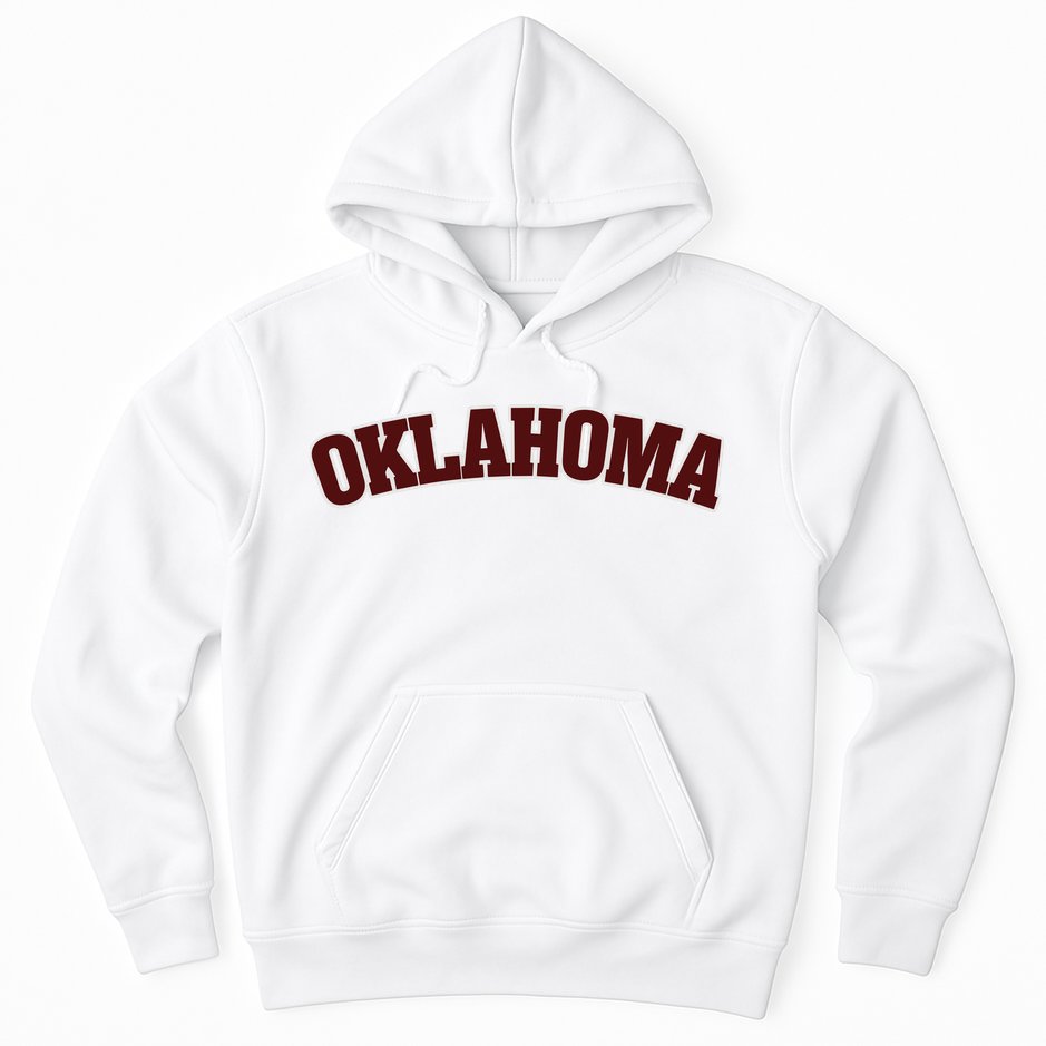 Retro Vintage Oklahoma Souvenir Gift Of Oklahoma Hoodie