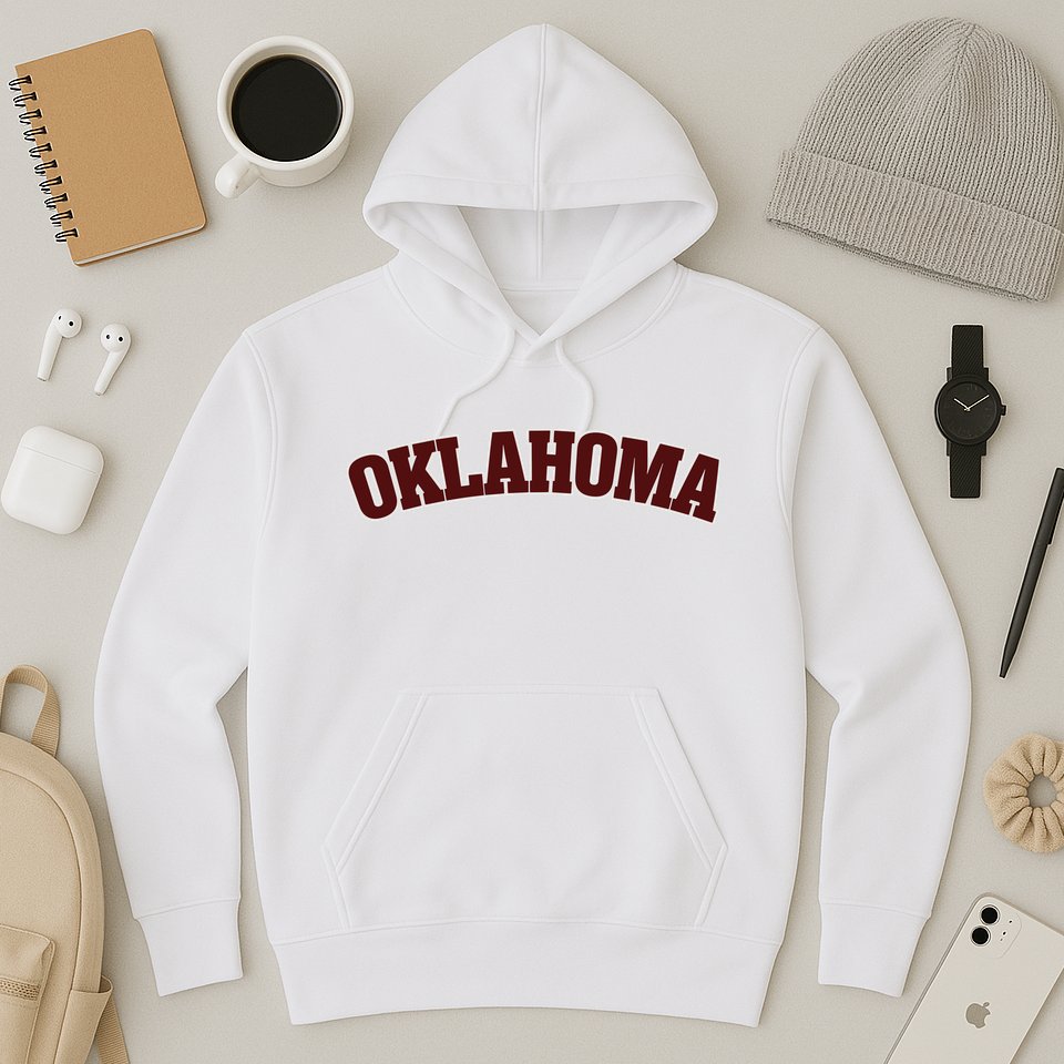Retro Vintage Oklahoma Souvenir Gift Of Oklahoma Hoodie