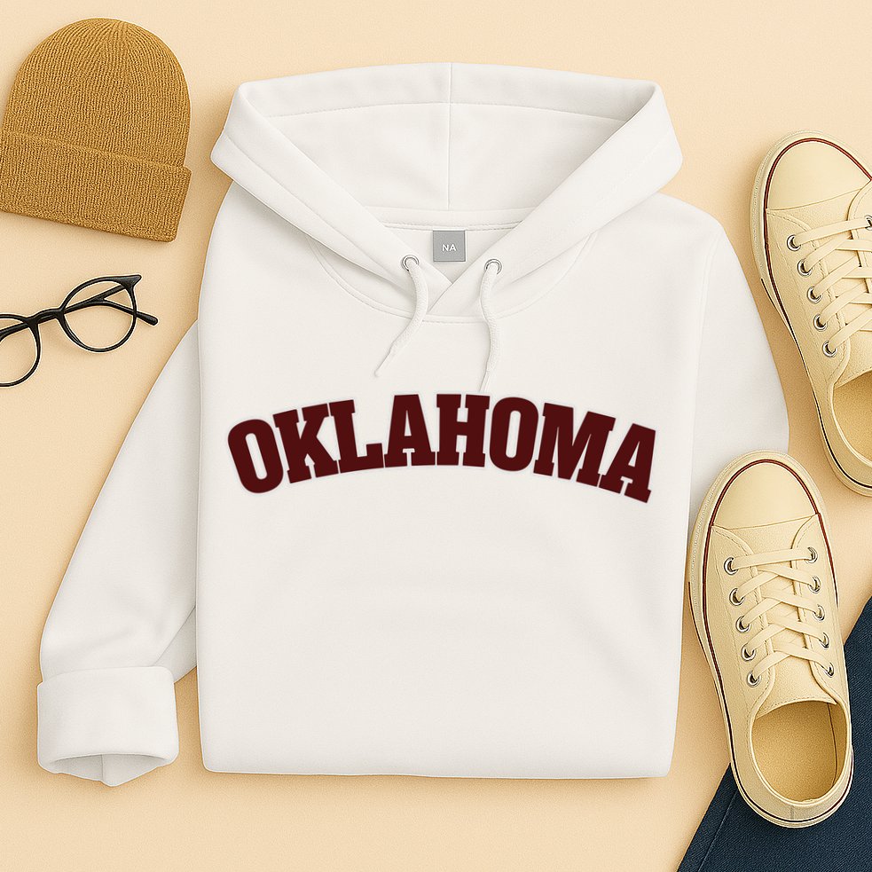 Retro Vintage Oklahoma Souvenir Gift Of Oklahoma Hoodie
