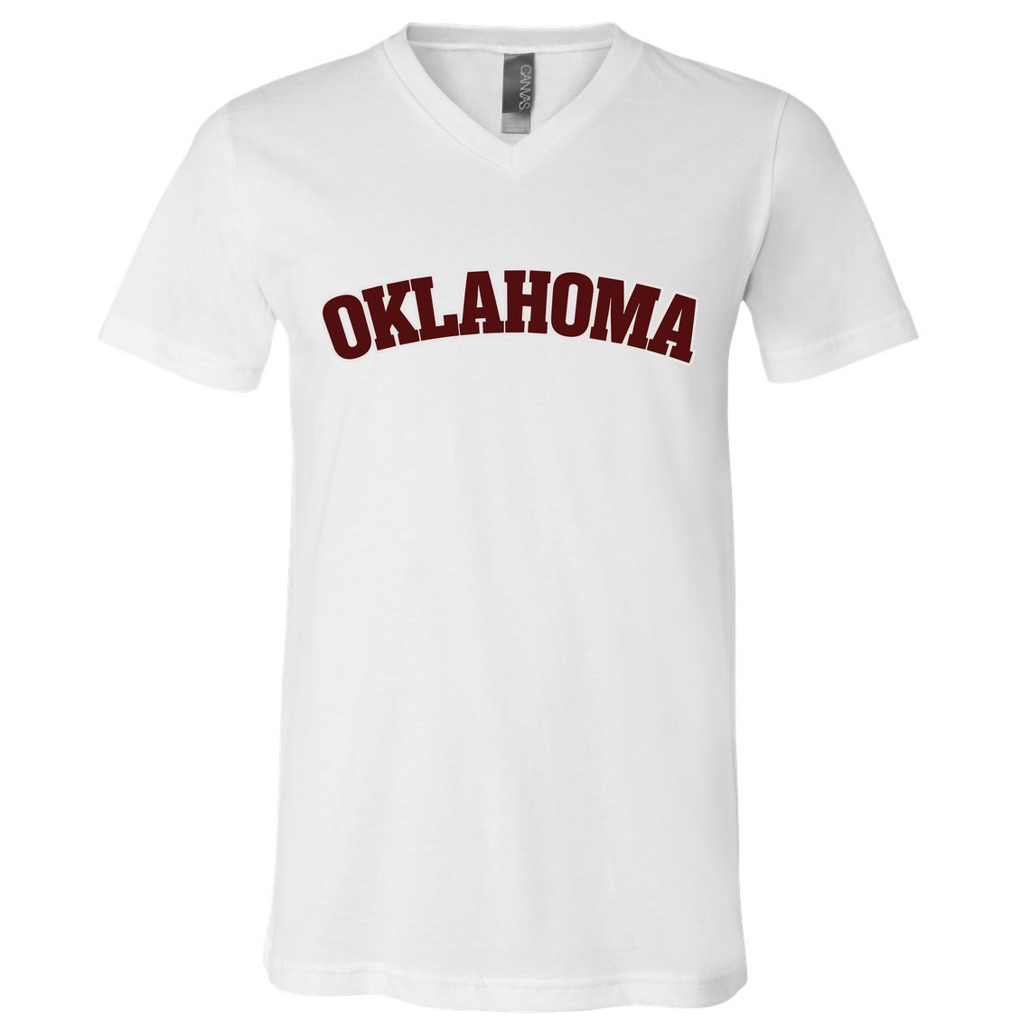 Retro Vintage Oklahoma Souvenir Gift Of Oklahoma V-Neck T-Shirt