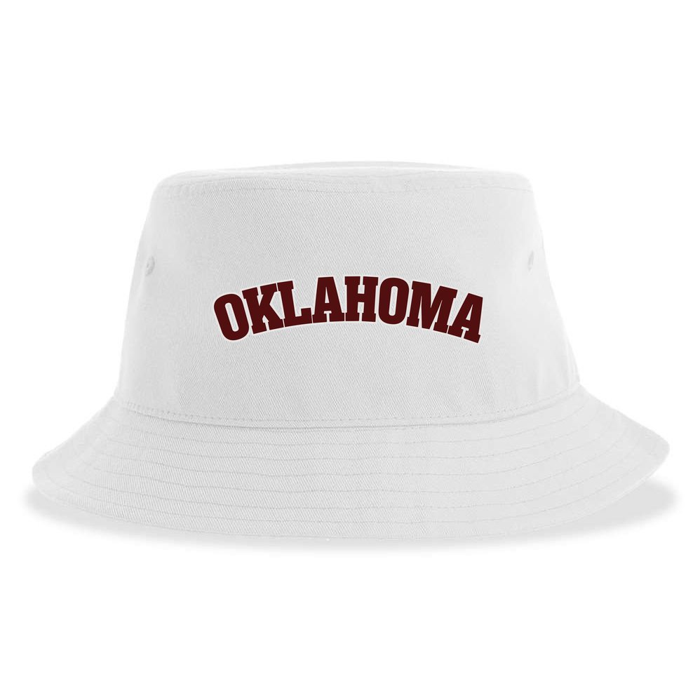 Retro Vintage Oklahoma Souvenir Gift Of Oklahoma Sustainable Bucket Hat