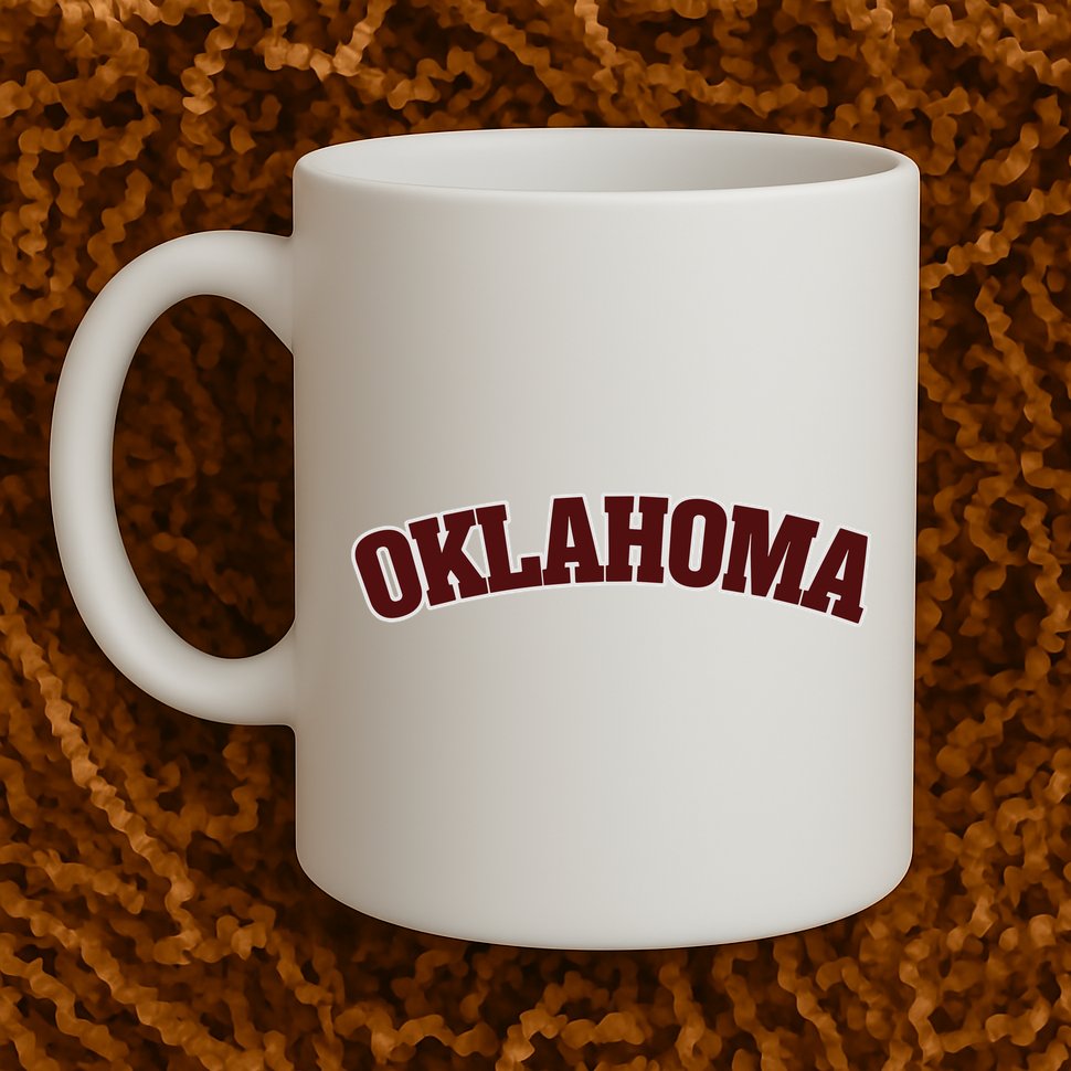 Retro Vintage Oklahoma Souvenir Gift Of Oklahoma Mug