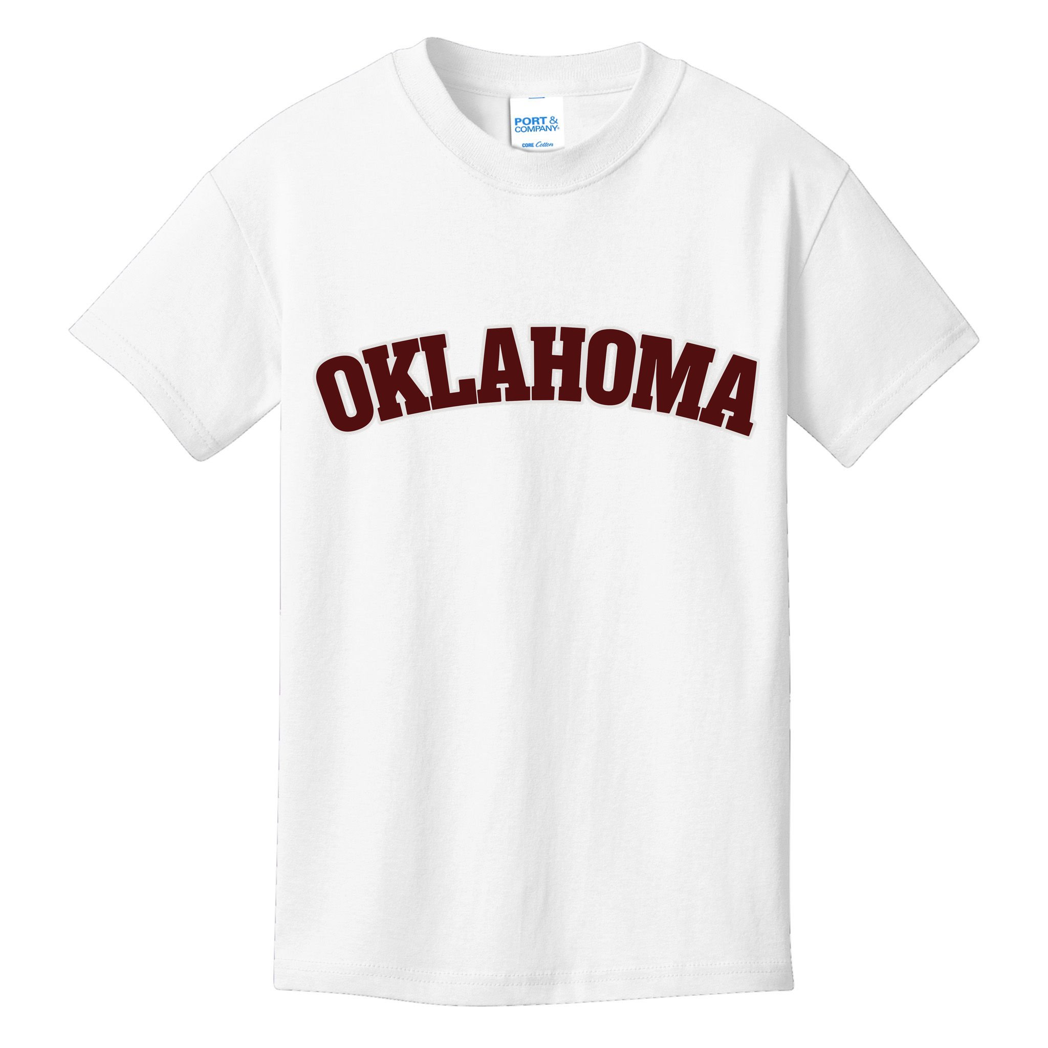 Retro Vintage Oklahoma Souvenir Gift Of Oklahoma Kids T-Shirt