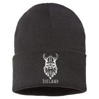 Runic Viking Of Iceland Sustainable Knit Beanie