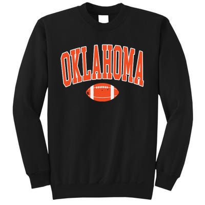 Retro Vintage Oklahoma Football Distressed Gifts Sweatshirt