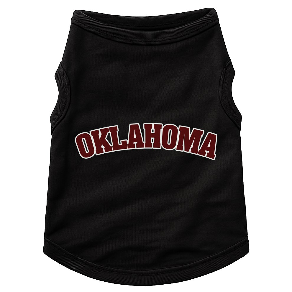Retro Vintage Oklahoma Souvenir Gift Of Oklahoma Doggie Tank