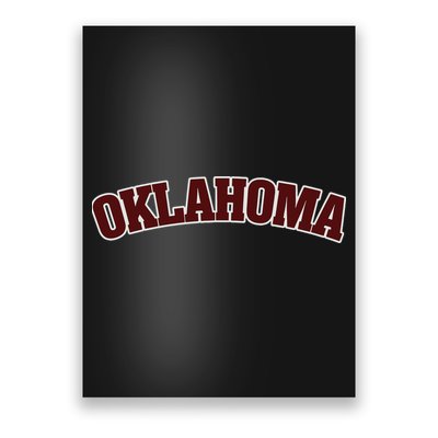 Retro Vintage Oklahoma Souvenir Gift Of Oklahoma Poster
