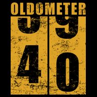 Retro Vintage Oldometer 40 Years Old Backpack