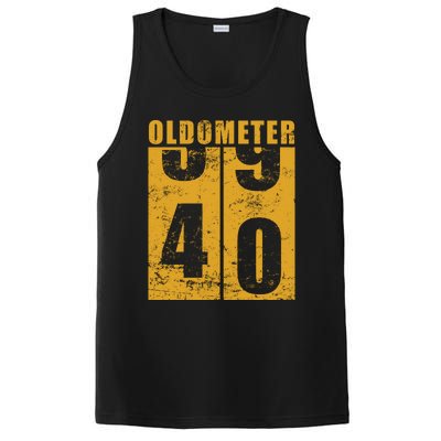 Retro Vintage Oldometer 40 Years Old PosiCharge Competitor Tank