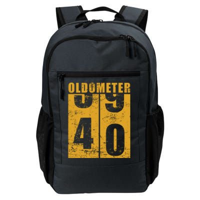 Retro Vintage Oldometer 40 Years Old Daily Commute Backpack